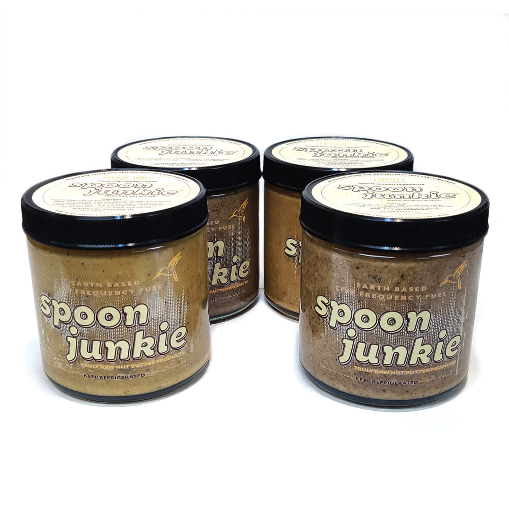 4 Jar Box FOUR 1 Pound Jars Spoon Junkie